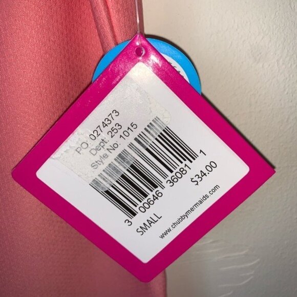 Chubby Mermaids Save the Manatees Crew Neck Tee Small - Picture 7 of 8